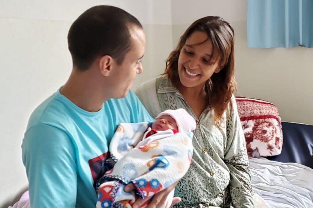 A mãe e o bebê estão bem