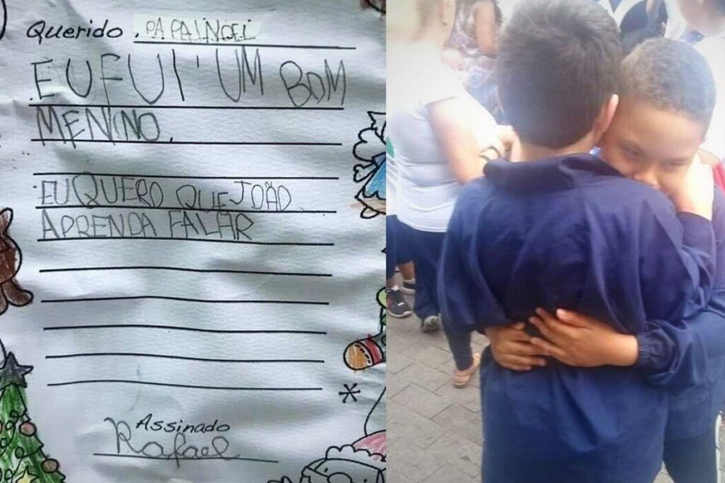 Carina e o filho, Rafael