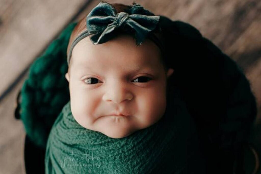 A reação da menina durante seu primeiro ensaio encantou os internautas