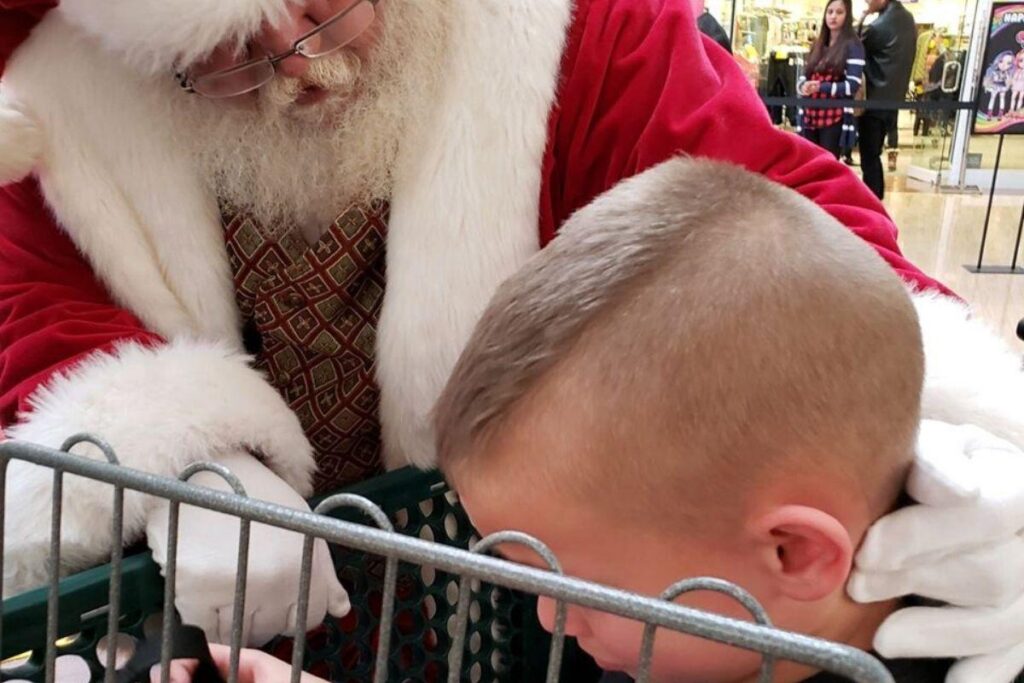 Ele superou um dos medos que tinha