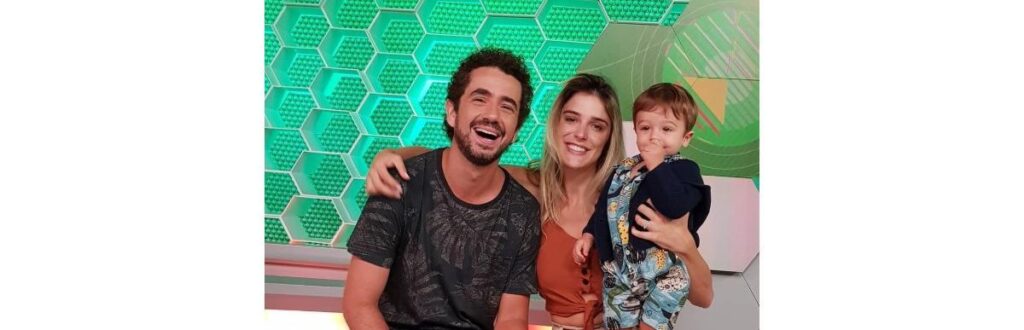 Felipe Andreoli com a família
