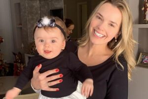 Thaeme é mãe de Liz, de 7 meses