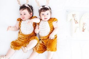 As bebês, que são fruto do relacionamento de Fabiana com o empresário Bruno D’Ancona