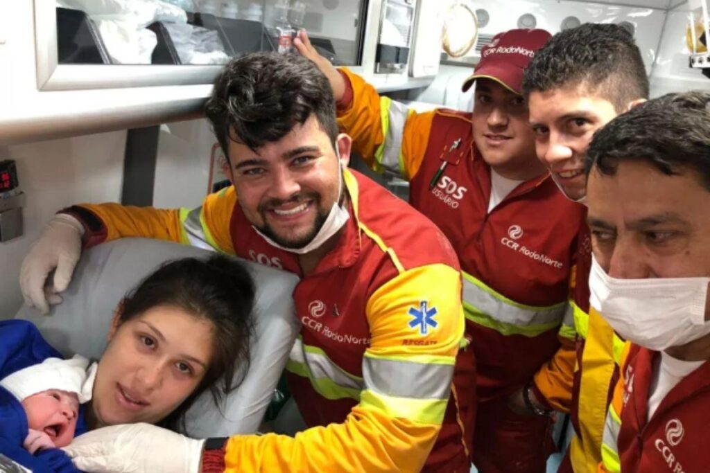 A primeira foto de Sofia