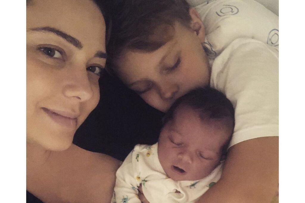 Valentin é o primeiro filho do casal