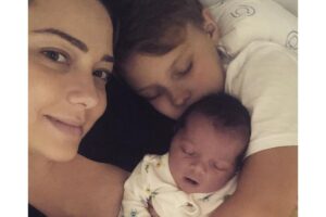 Valentin é o primeiro filho do casal