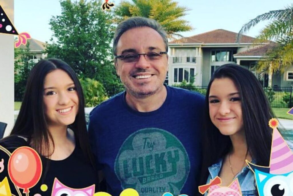 Marina e Sofia perderam o pai em novembro do ano passado