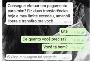 Um novo golpe está acontecendo através de uma ligação