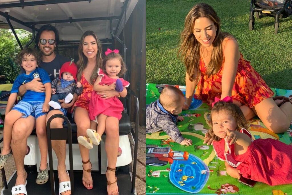 A apresentadora não desgrudou de Jane no final de semana