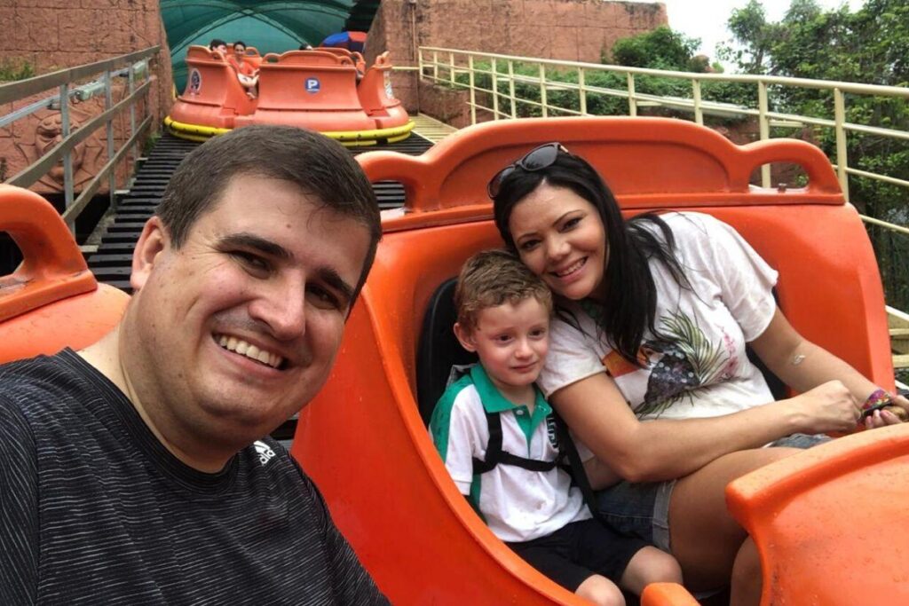 Amanda é mãe de Lucas, de três anos