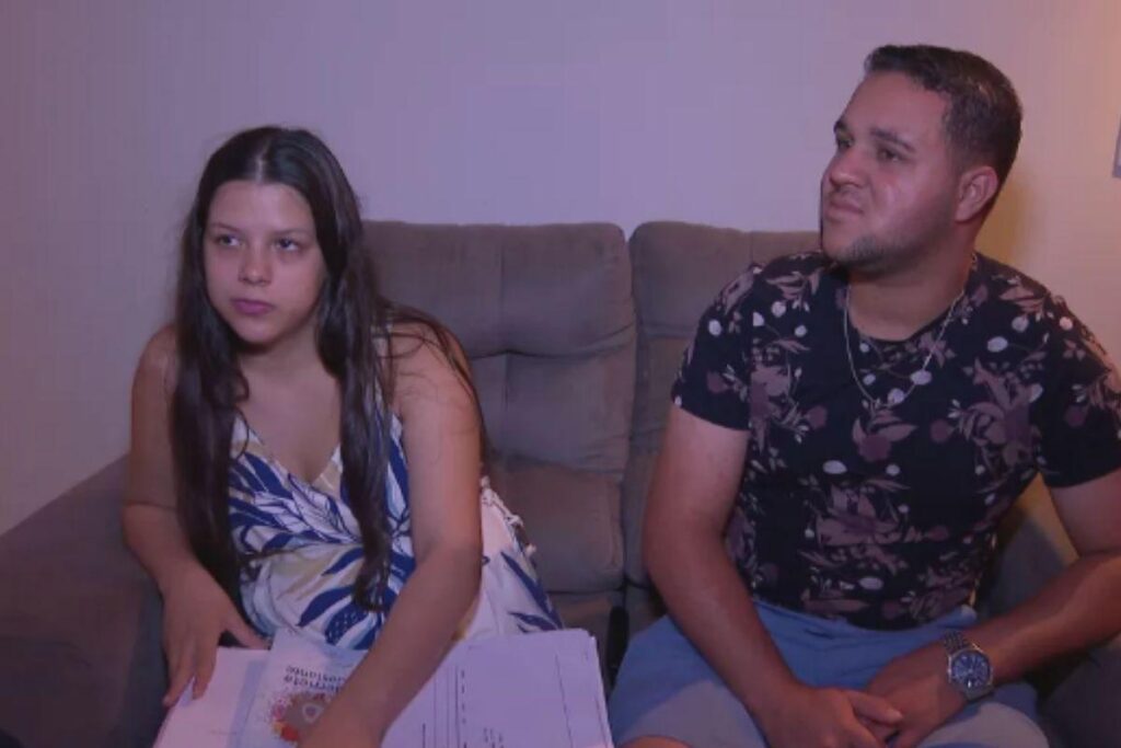 O bebê ainda está internado no Hospital Regional de Santa Maria.