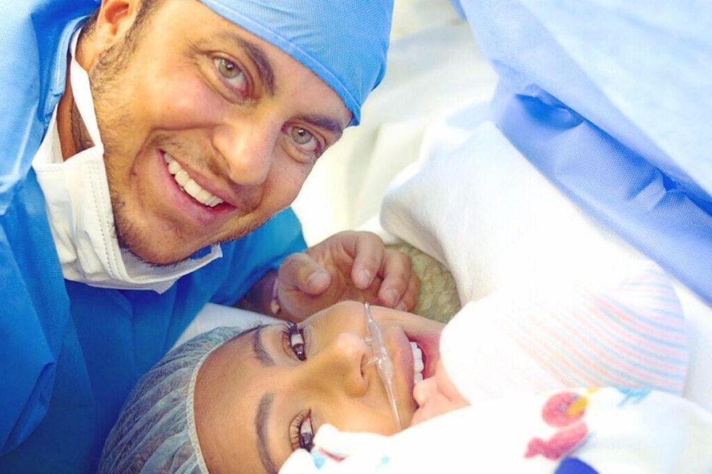 Bento é o primeiro filho do casal