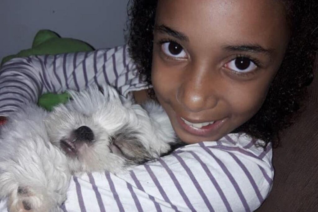 A mãe fez um boletim de ocorrência