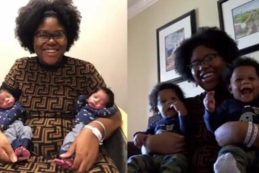 Alexzandria  está amando a maternidade