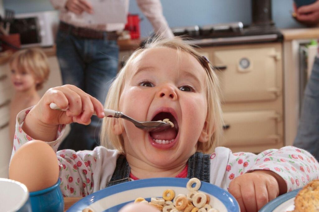 Eles ressaltaram a importância da alimentação saudável