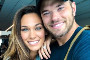 Kellan Lutz e a esposa Brittany estavam esperando a primeira filha