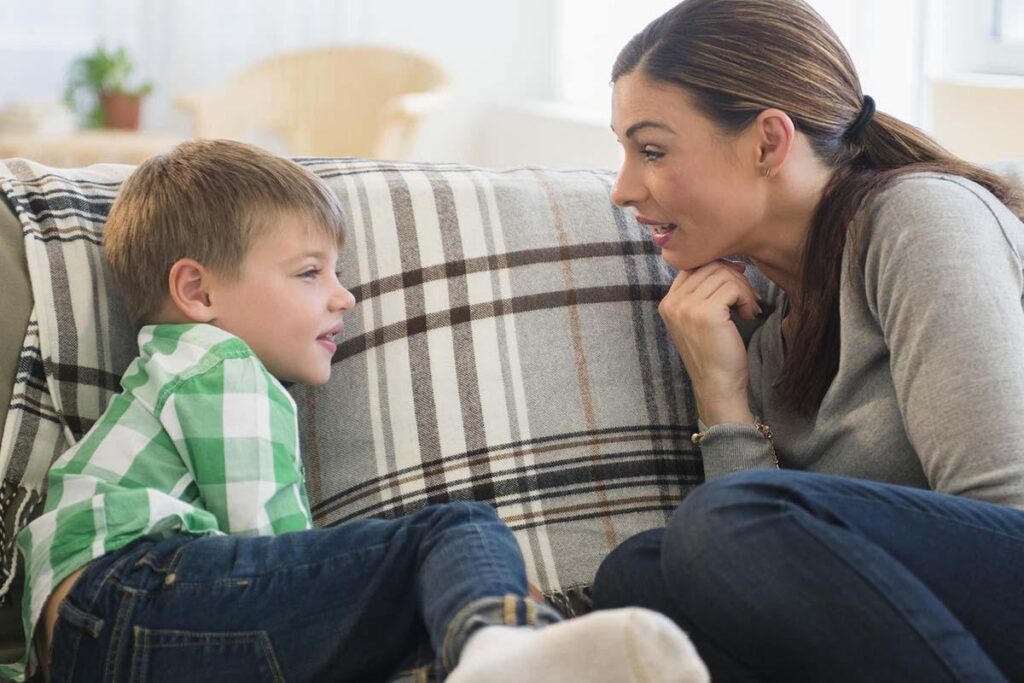 O menino não gostou da ideia