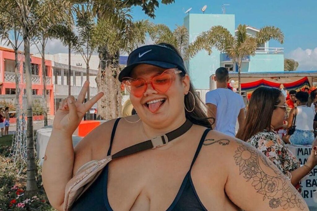 Ela está grávida pela segunda vez