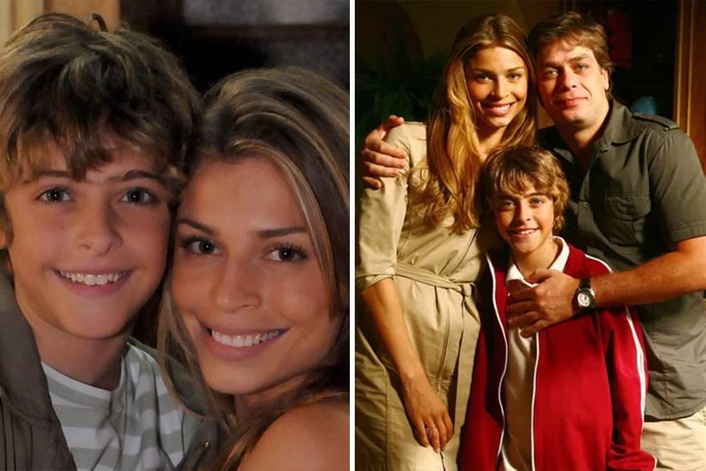 O ator interpretou o filho dos personagens de Grazi Massafera e Fábio Assunção na novela “Negócio da China”