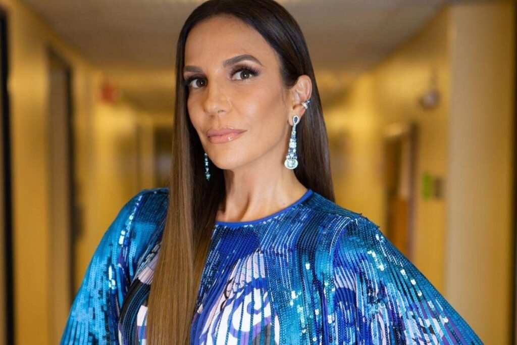 Ivete e sua família