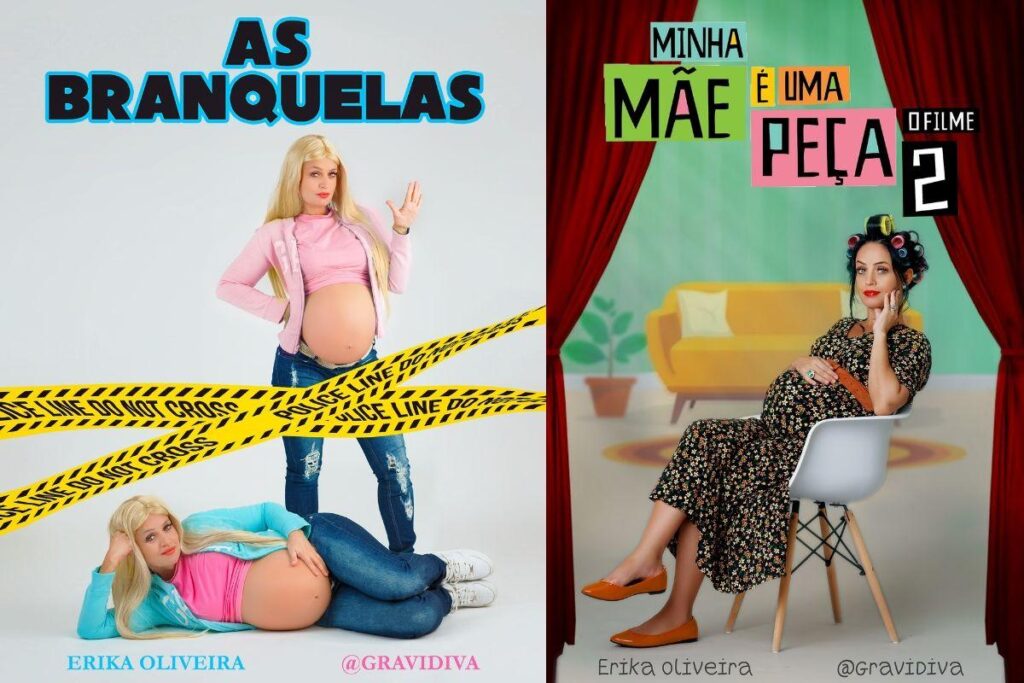 Já pensou como seria a Ariel grávida? Vanessa Firme já!