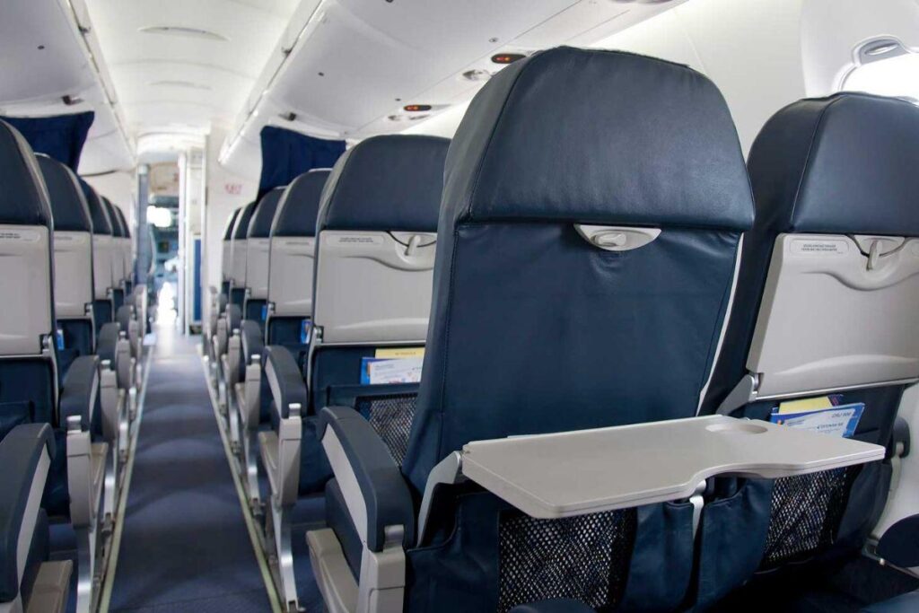 Você nunca deve usar o bolso do assento do avião