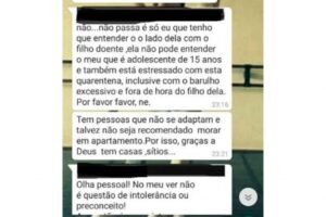 Mãe de criança autista sofre ataques de vizinhos