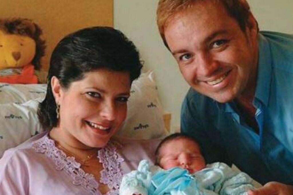 Gugu, Rose Miriam e os três filhos