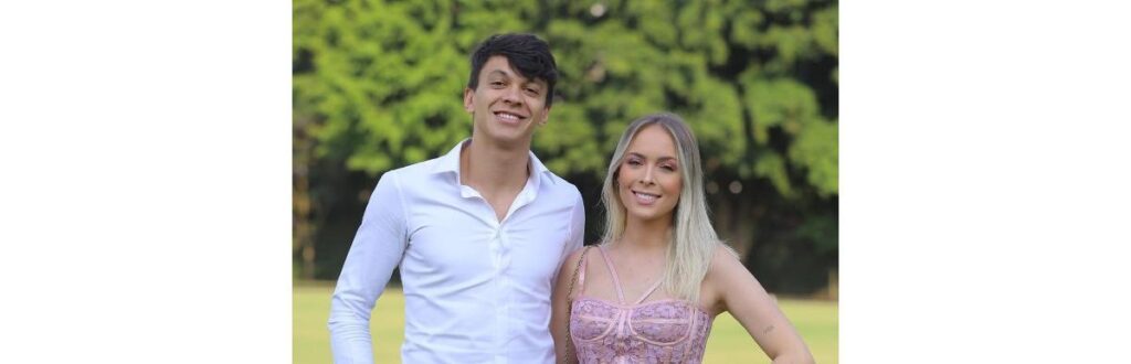 Tatá Estaniecki e Júlio Cocielo são pais de Beatriz