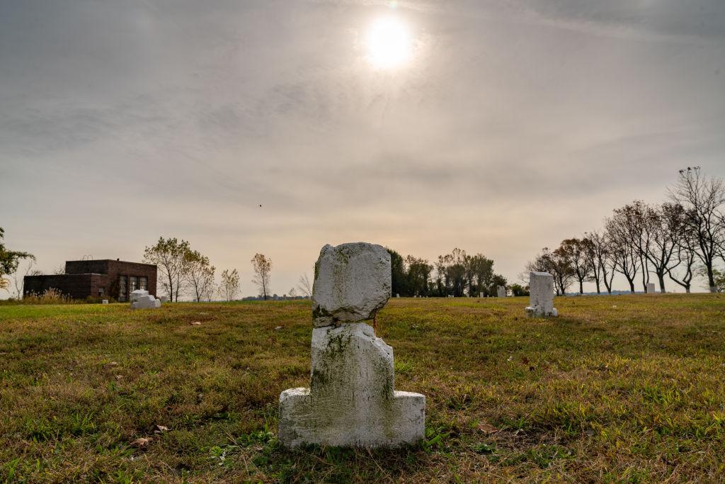 O parque de Hart Island, no Bronx