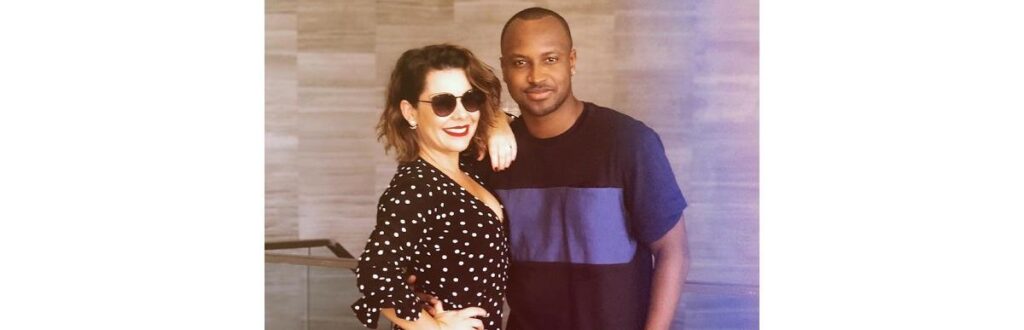 Thiaguinho fez uma homenagem para a ex-esposa Fernanda Souza durante a primeira apresentação ao vivo no YouTube