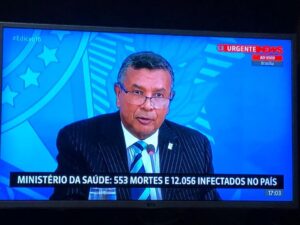 Ministério da Saúde faz atualização sobre coronavírus no Brasil