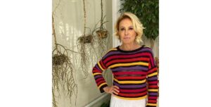 A apresentadora revelou que está curada de um câncer de pulmão