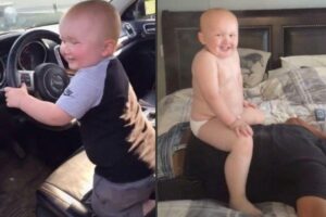 Gavin é um bebê de três anos com 1,10 metros