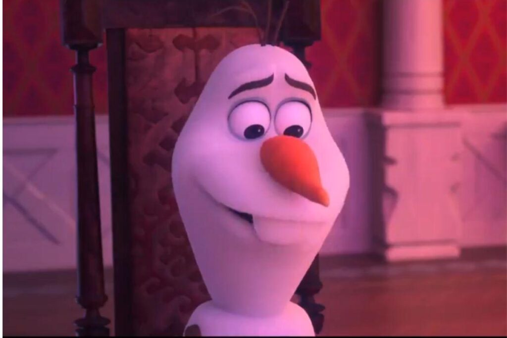 Entediado em casa, Olaf manda carta para os amigos da Disney