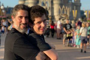 Romeu foi o primeiro filho do apresentador