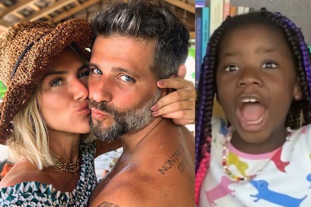 O casal ficou sem saber o que fazer na hora