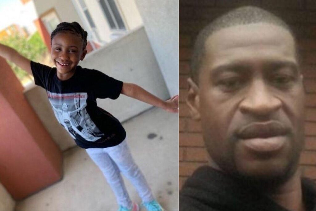 Filha de George Floyd agradece doação de Kanye West