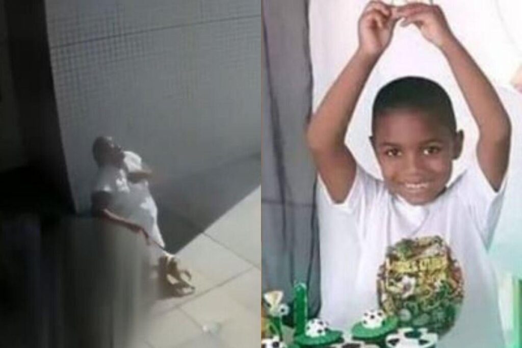 Caso Miguel: Fantástico divulga imagens inéditas momentos antes do ocorrido