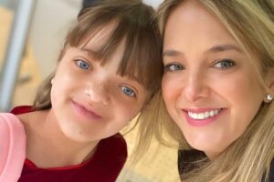 Ticiane Pinheiro e a família