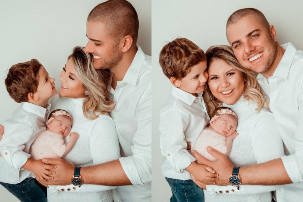 Ensaio ‘newborn’ da filha de Zé Neto