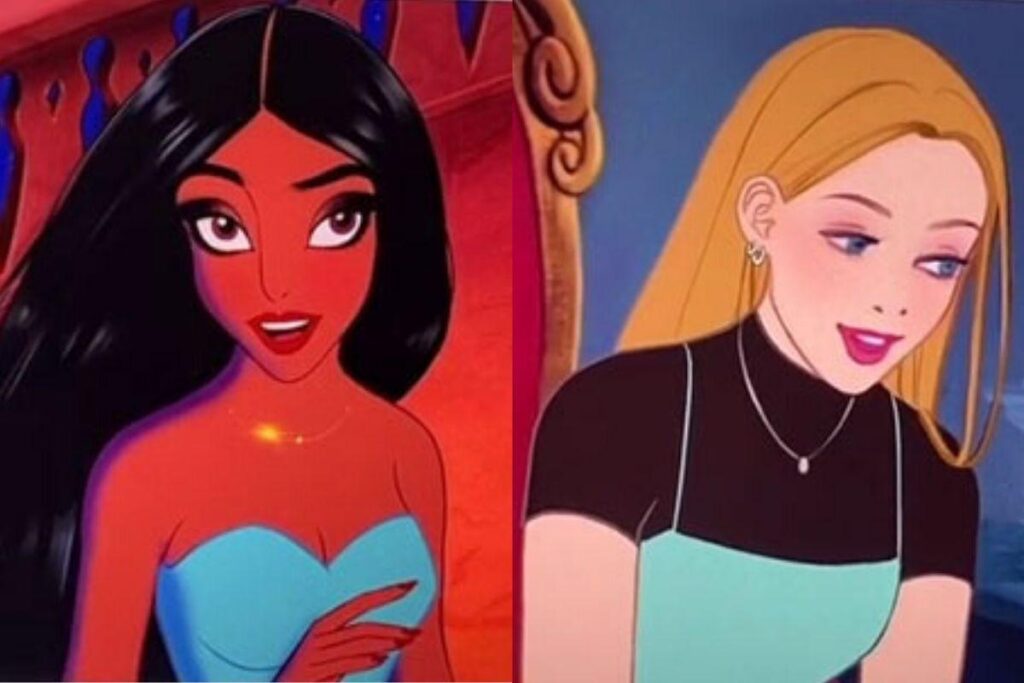 Artista transforma Cinderela em mulher real