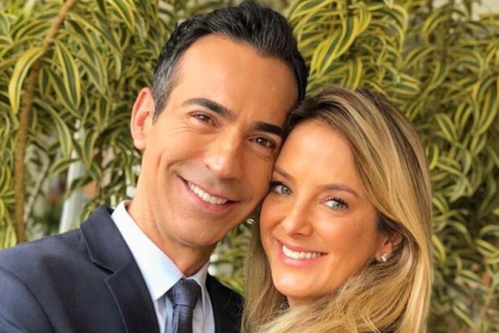 Cesar Tralli compartilha momento de amor em família