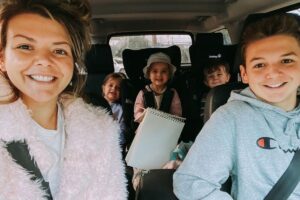 Mel é mãe de quatro crianças