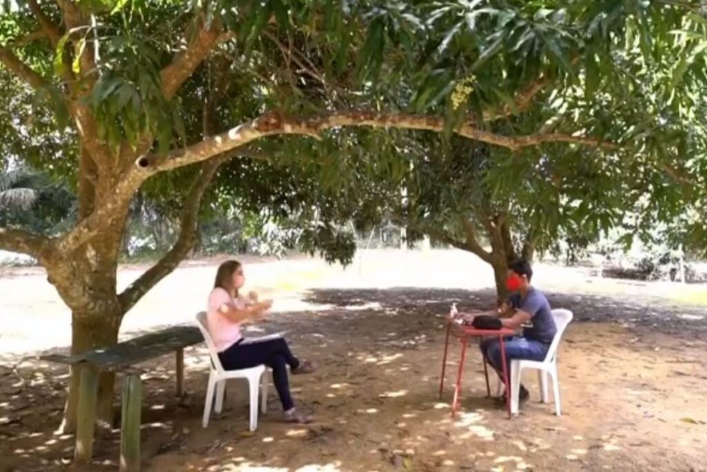 Edilson e a família