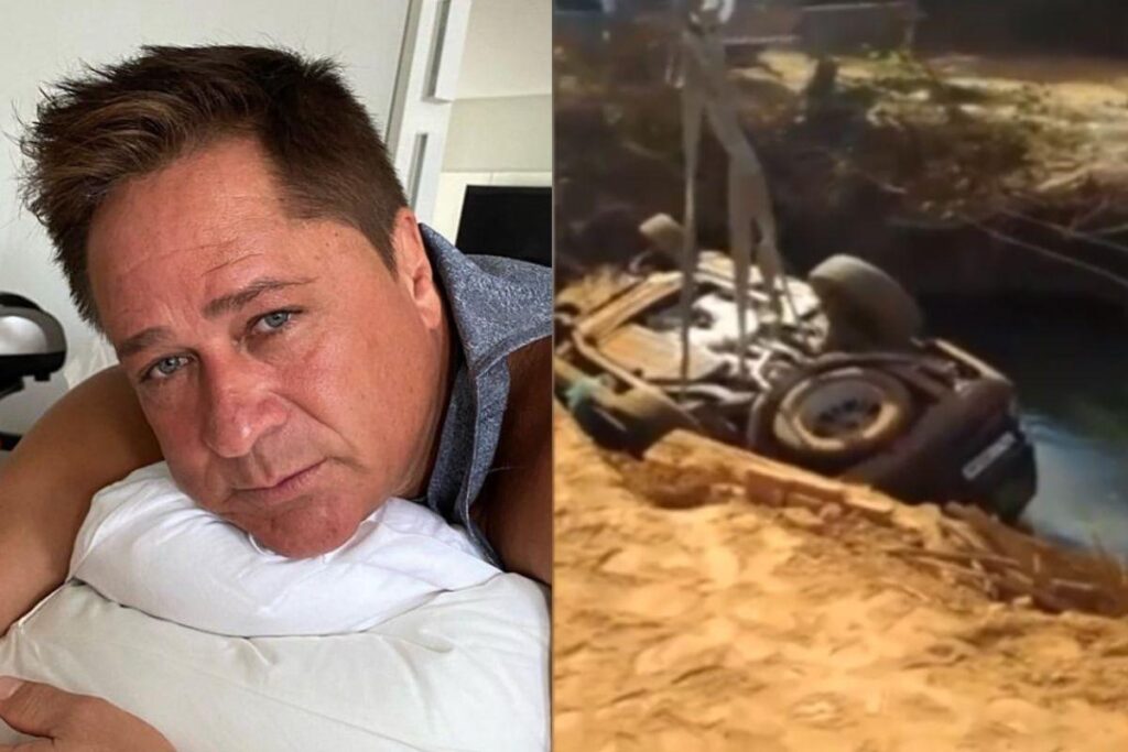 O cantor abriu o coração sobre o acidente