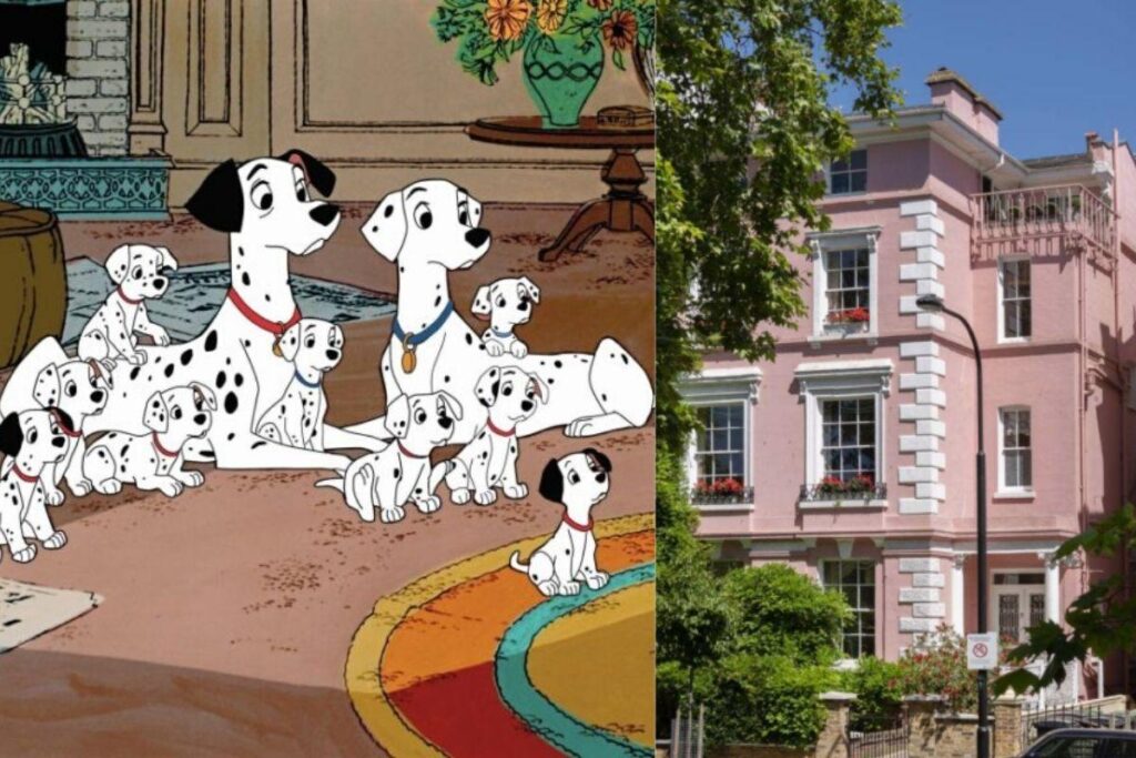 Casa que inspirou “101 Dalmatas” é colocada a venda