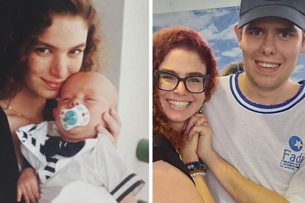 Patrícia cuida do filho sozinha desde o seu nascimento