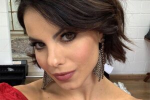 Ela anunciou a gravidez em maio de 2020