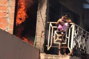 Felizmente, todos os membros da família sobreviveram e passam bem